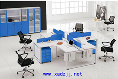 專業辦公空間優選 屏風辦公桌TA003，西安辦公家具廠定制批發一站式解決方案